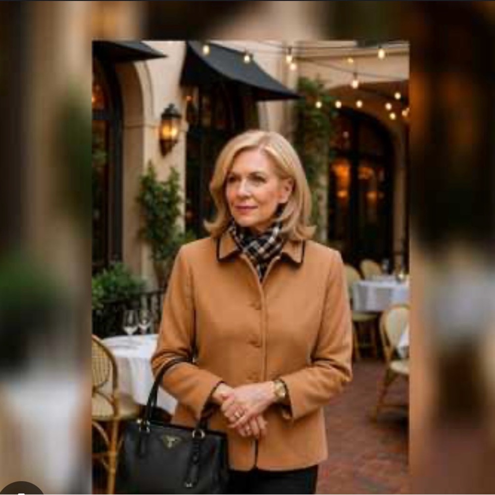 Louben Petite Wool/Cashmere Vintage Blazer, 4P